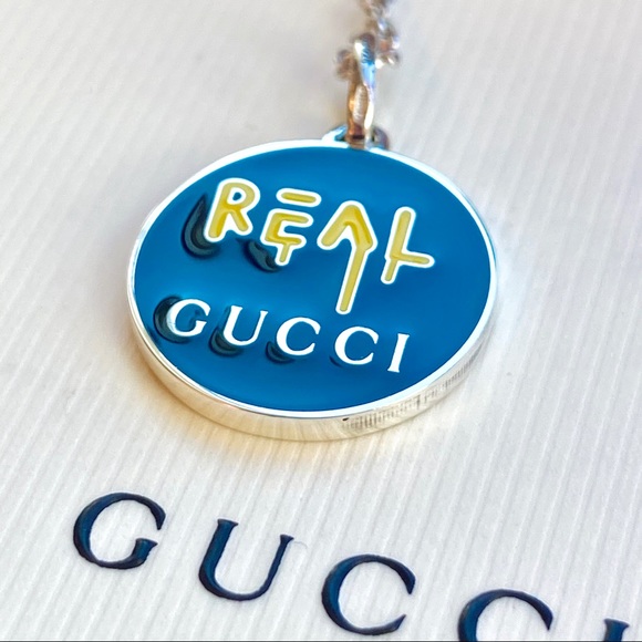 Gucci GucciGhost “Real” Necklace Charm NWT - Picture 11 of 15